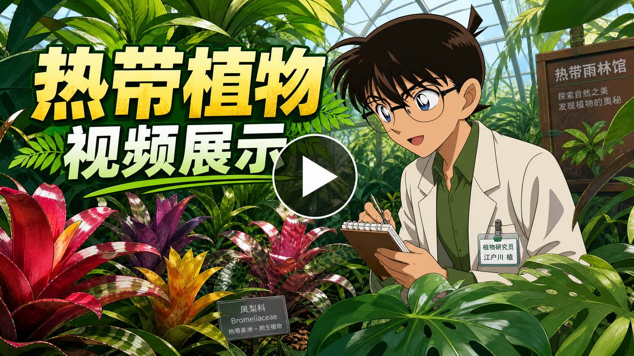 猎奇热带植物视频展示